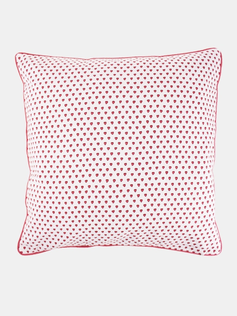 Roller Rabbit Hearts Decorative Pillow Cover Size 22" x 22"PINK / 22" x 22"
